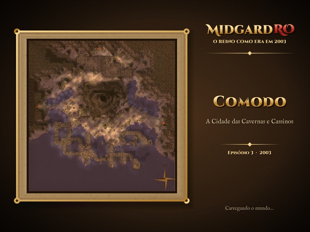 Mapa de Comodo